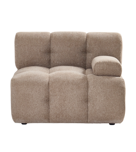 Lilie - Oikea moduuli hiekanvärinen - P: 95 x S: 95 x K: 64 cm
