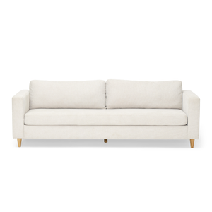 Hildur – 3-paikkainen sohva, beige, P: 226 x S: 85 x K: 78 cm