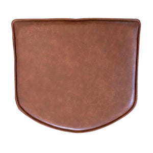 Bella - istuintyyny ruskeaa keinonahkaa