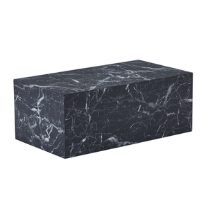 Maxine sohvapöytä musta marmori 90x50 cm