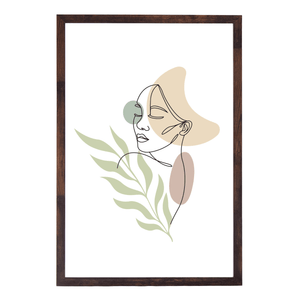 Paloma valokuvakehys 60x90 cm savustettu puu