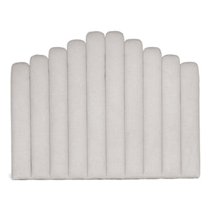 Viola sängynpääty 180x143 cm beige tekstiili