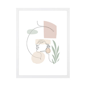 Lea kuvakehys 30x40 cm valkoinen