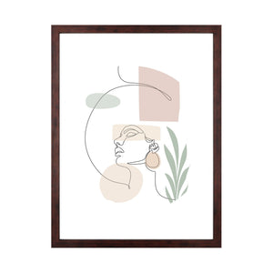 Lea kuvakehys 30x40 cm savustettu puu