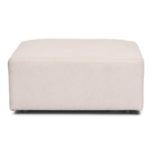 Emilia pouf beige L: 79 X D: 79 X K: 39 cm