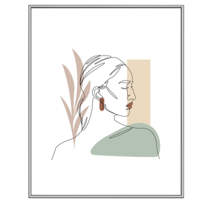 Malina kuvakehys PVC kiiltävä teräs 40x50 cm 40x50 cm