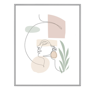 Malina kuvakehys PVC kiiltävä Teräs 30x40 cm