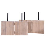 Susan/Molly/Esther - Jatkolautanen ja halkaistu (2 kpl) lankkupöytään - Valkoinen öljytty tammi