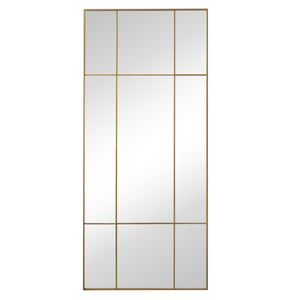 New Yorker peili kultaisella/messinkinvärisellä kehyksellä 180 x 80 cm