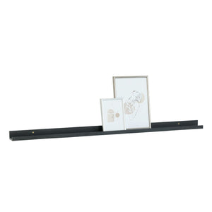 Emmie kuvahylly musta 115x7 cm
