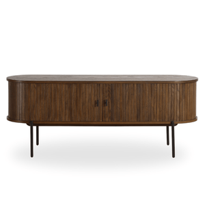 Florence jalousie TV-teline lamelleilla, savutammi 138x40x55 cm