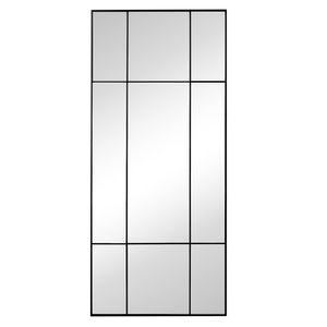 New Yorker peili mustalla kehyksellä 180 x 80 cm