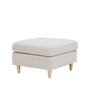 Hildur – beige puffi, P: 66 x L: 66 x K: 43 cm