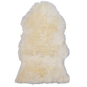 Aito karitsannahka - Valkoinen 95x65 cm