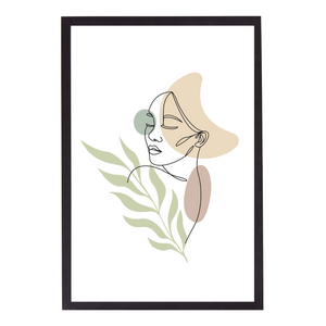 Paloma kuvakehys 60x90 cm musta