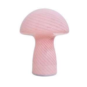 Ida Mushroom LED-valaisin vaaleanpunainen 24 cm