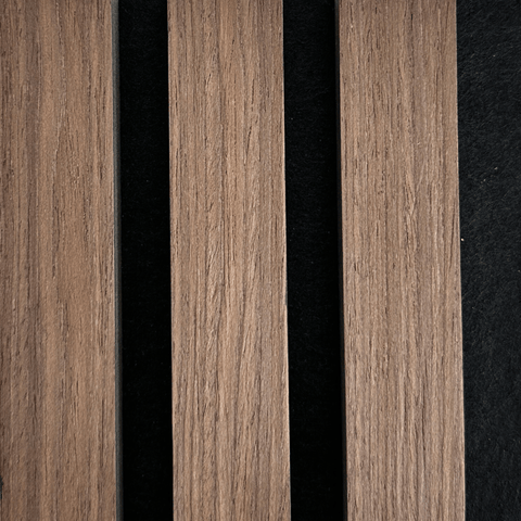 Akustinen paneelinäyte savutammiviilusta 150 x 120 mm
