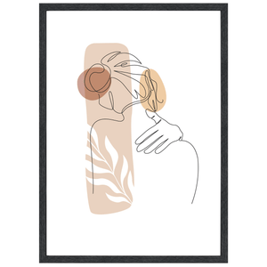 Paloma kuvakehys 50x70 cm musta