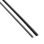 Viimeistelylistat akustiikkalevyille mustasta tammiviilusta 2400x45x18 mm - Oikea ja vasen (2 kpl)
