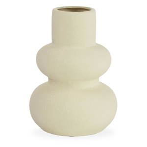 Bliss keraaminen maljakko hiekka 19,5 cm