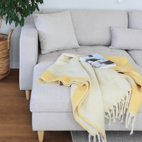 Brandy - Oikea- ja vasenkätinen käännettävä sohvasohva beige - L: 290 x S: 96 x K: 80 cm