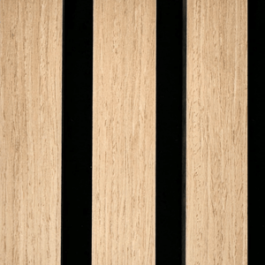 Akustinen paneelinäyte tammiviilusta 150 x 120 mm
