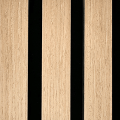 Akustinen paneelinäyte tammiviilusta 150 x 120 mm