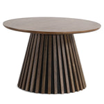 Lewis sohvapöytä savustettu tammi Ø70 cm