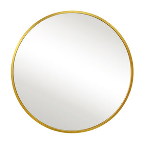 Julia pyöreä peili messinki-/kultakehyksellä Ø50 cm