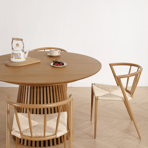 Bella ruokapöydän tuolit - Tammi ja pajuistuin