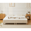 Premium runkopatja beige 180x200 cm 7 cm sijauspatja memory-vaahtoa, ilman jalkoja