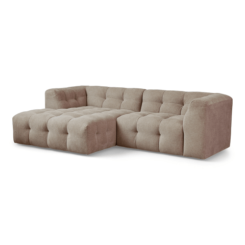 Poppy chaise longue kupla sohva hiekka - vasemmalle päin katsottuna