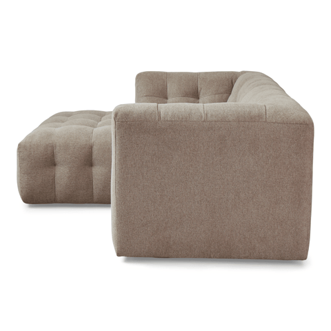 Poppy chaise longue kupla sohva hiekka - vasemmalle päin katsottuna