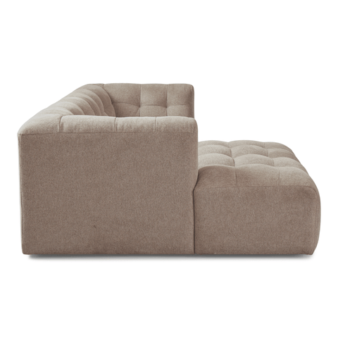 Poppy chaise longue kupla sohva hiekka - vasemmalle päin katsottuna