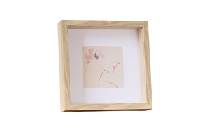 Salma syvä kuvakehys Tammi 25x25 cm
