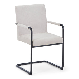 Tessa ruokapöydän tuolit beigeä tekstiiliä