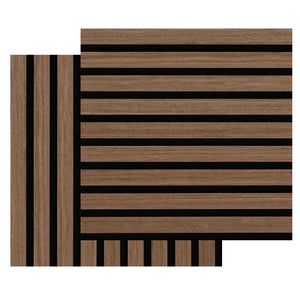 Akustiikkalevy savutammiviilua 520x520x18 mm