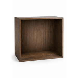 Rumi seinähylly 33x20x33 cm savutammi sis. seinäkiinnikkeen