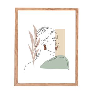 Paloma kuvakehys 40x50 cm puu