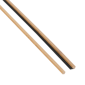 Viimeistelylistat akustiikkalevyille tammiviilua 2400x45x18 mm - Oikea ja vasen (2 kpl)