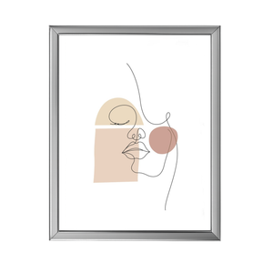 Malina kuvakehys PVC kiiltävä Teräs 13x18 cm