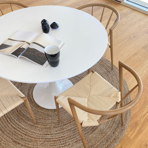 Bella ruokapöydän tuolit - Tammi ja pajuistuin