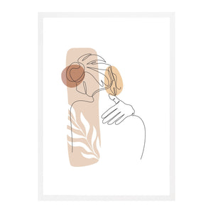 Lea kuvakehys 50x70cm valkoinen