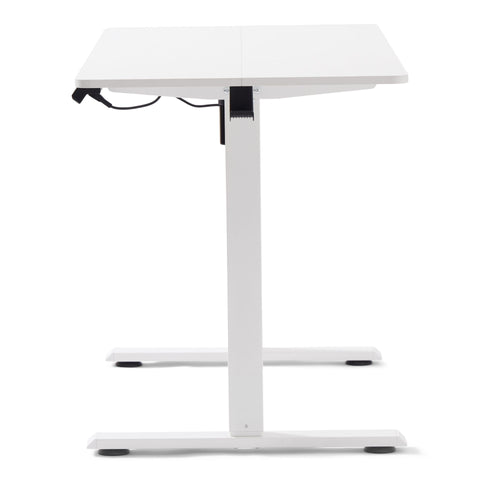 Damian korkeussäädettävä pöytä 120x60 cm valkoinen