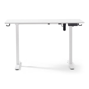 Damian korkeussäädettävä pöytä 120x60 cm valkoinen