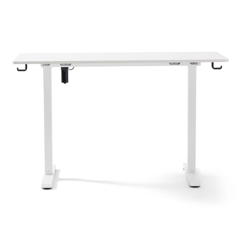 Damian korkeussäädettävä pöytä 120x60 cm valkoinen