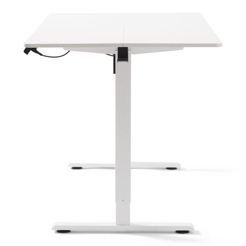Damian korkeussäädettävä pöytä 160x80 cm valkoinen