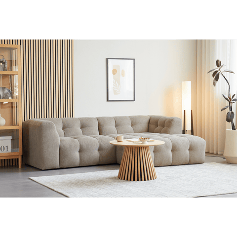 Poppy chaise longue kupla sohva hiekka - vasemmalle päin katsottuna