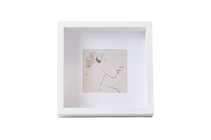 Salma syvä kuvakehys valkoinen 25x25 cm