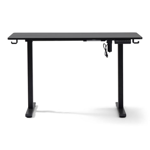 Damian korkeussäädettävä pöytä 120x60 cm, musta